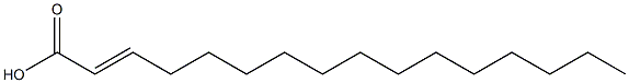 (E)-2-Hexadecenoic acid Struktur