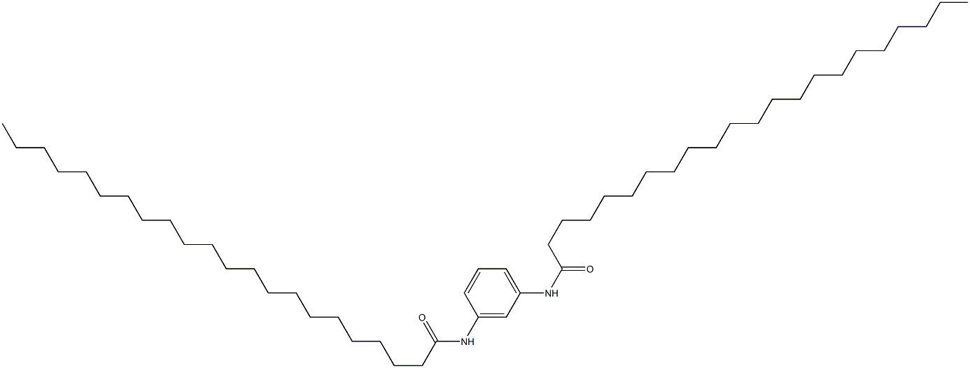 N,N'-Bis(1-oxodocosyl)-m-phenylenediamine Struktur