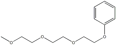 (3,6,9-Trioxadecane-1-yloxy)benzene Struktur