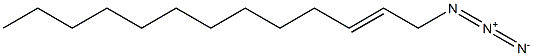 (E)-2-Tridecenyl azide Struktur