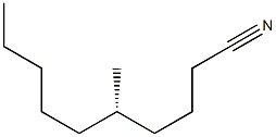 [S,(+)]-5-Methyldecanenitrile Struktur