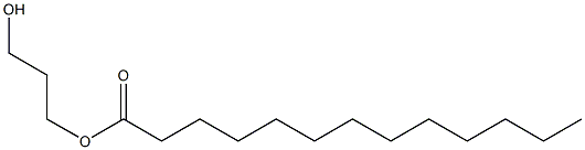 Tridecanoic acid 3-hydroxypropyl ester Struktur