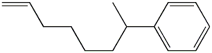 (1-Methyl-6-heptenyl)benzene Struktur