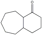 Decahydro-1H-benzocyclohepten-1-one Struktur