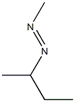 1-Methyl-2-sec-butyldiazene Struktur