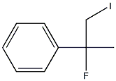 2-Fluoro-1-iodo-2-phenylpropane Struktur