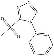 Methyl 1-phenyl-1H-tetrazol-5-yl sulfone Struktur