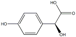 (S)-4-Hydroxy-L-mandelic acid Struktur