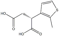 [R,(+)]-(3-Thenyl)succinic acid Struktur