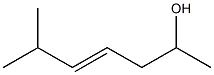 6-Methyl-4-hepten-2-ol Struktur