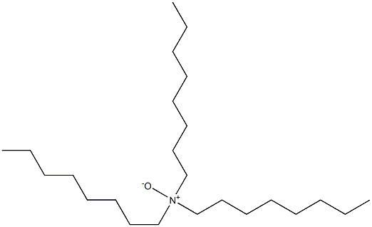 Trioctylamine N-oxide Struktur