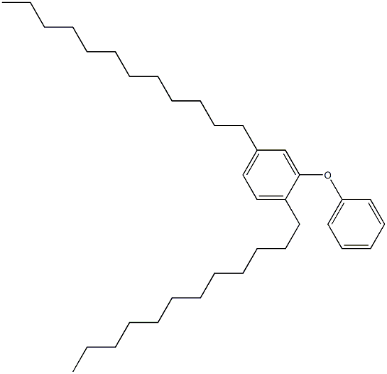 2,5-Didodecyl[oxybisbenzene] Struktur