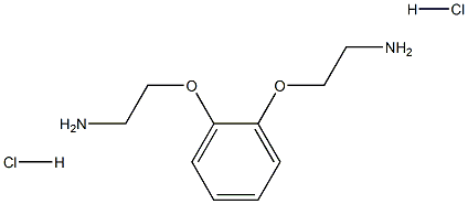 {2-[2-(2-aminoethoxy)phenoxy]ethyl}amine dihydrochloride Struktur