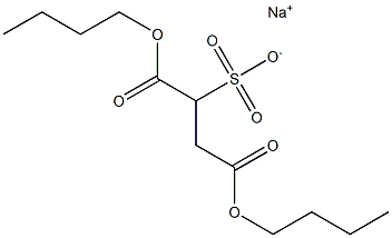 Dibutyl sulfosuccinate sodium salt Struktur