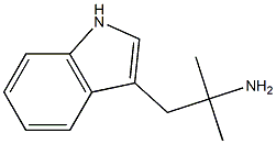 1-(1H-Indol-3-yl)-2-methylpropan-2-amine Struktur