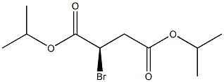 (R)-Diisopropyl bromosuccinate Struktur