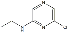 6-Chloro-N-ethyl-2-pyrazinamine Struktur