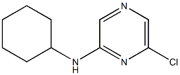 6-Chloro-N-cyclohexyl-2-pyrazinamine Struktur