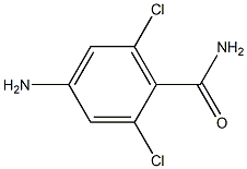 4-amino-2,6-dichlorobenzamide Struktur