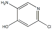 5-amino-2-chloropyridin-4-ol Struktur