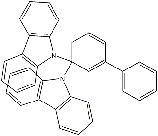 3,3-Di(9H-carbazol-9-yl)biphenyl Struktur