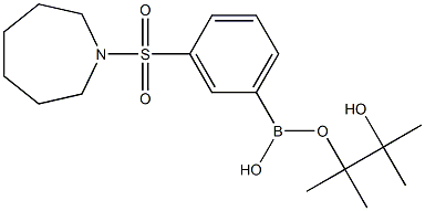 3-(Homopiperidin-1ylsulfonyl)penylboronic acid pinacol ester Struktur