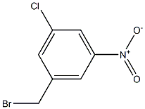 3-Chloro-5-nitrobenzyl broMide Struktur