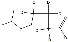 7-Methyloctanal-d7 Struktur