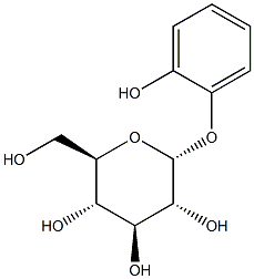 Catechol a-D-glucopyranoside Struktur