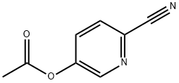 5-ACETYLOXY-2-CYANOPYRIDINE Struktur