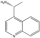 (1R)-1-(4-QUINOLYL)ETHYLAMINE Struktur