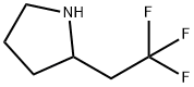 2-(2,2,2-trifluoroethyl)pyrrolidine Struktur