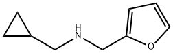 1-環(huán)丙基-N-(呋喃-2-基甲基)甲胺, 1019611-65-4, 結(jié)構(gòu)式