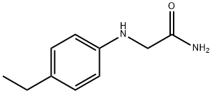 2-[(4-ethylphenyl)amino]acetamide Struktur