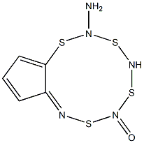 2-amino-4H,5H,6H-cyclopenta[d][1,3]thiazol-6-one Struktur