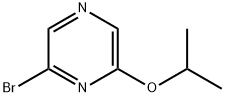 2-Bromo-6-(iso-propoxy)pyrazine Struktur