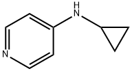 N-cyclopropylpyridin-4-amine Struktur