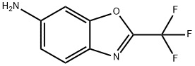 2-(trifluoromethyl)-1,3-benzoxazol-6-amine Struktur