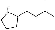 2-(3-methylbutyl)pyrrolidine Struktur