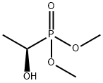 dimethyl (R)-(1-hydroxyethyl)phosphonate Struktur