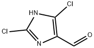 2,4-dichloro-5-formylimidazole Struktur