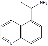 1-(QUINOLIN-5-YL)ETHAN-1-AMINE Struktur