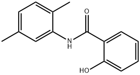 N-(2,5-dimethylphenyl)-2-hydroxybenzamide Struktur