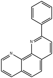 1,10-Phenanthroline, 2-phenyl- Struktur