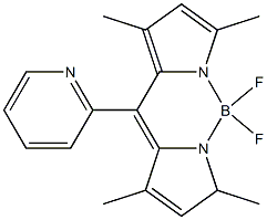 4,4-Difluoro-8-pyridyl-1,3,5,7-tetramethyl-4-bora-3a,4a-diaza-s-indacene, 98% Struktur