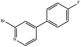 2-Bromo-4-(4-fluorophenyl)pyridine Struktur