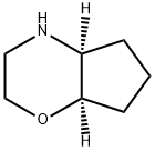 (4aS,7aR)-octahydrocyclopenta[b][1,4]oxazine Struktur