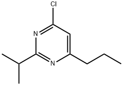 4-chloro-2-(propan-2-yl)-6-propylpyrimidine Struktur