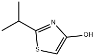 2-(iso-Propyl)-4-hydroxythiazole Struktur