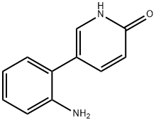 2-Hydroxy-5-(2-aminophenyl)pyridine Struktur